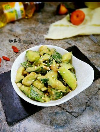 麻汁黄瓜的做法