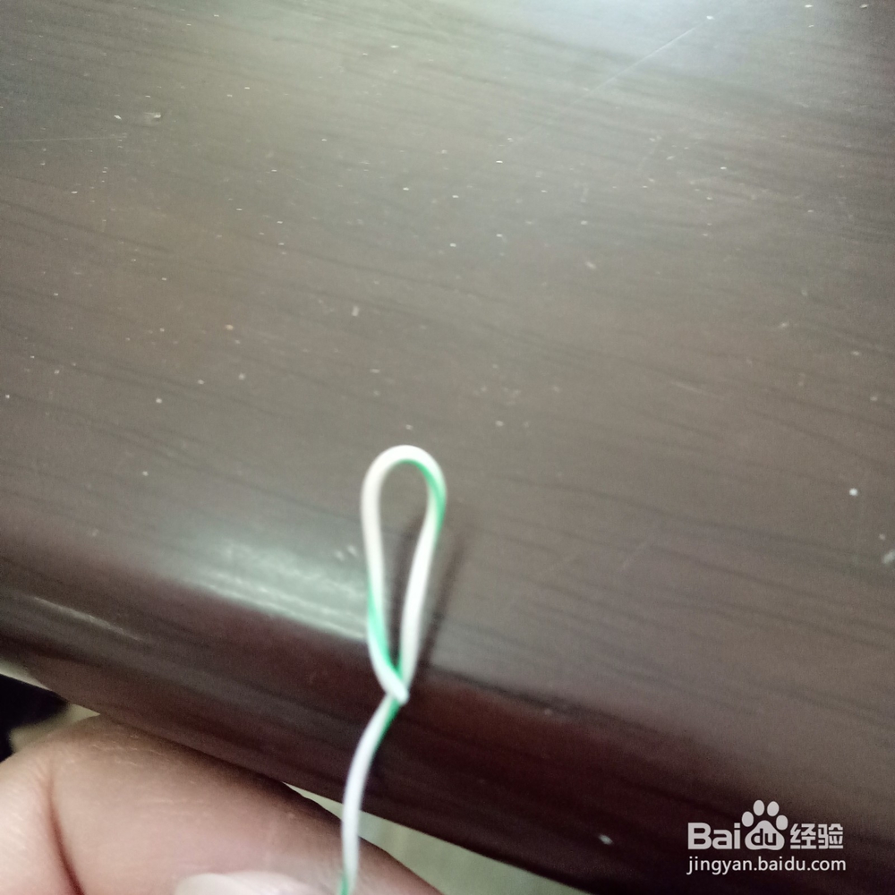 如何用网线制作美丽的手链