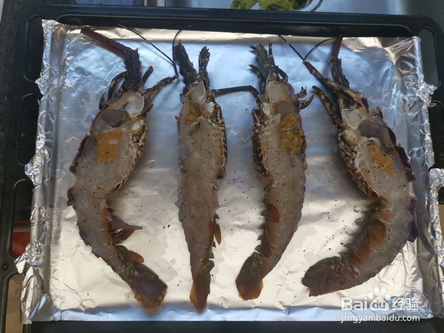 小孩子超喜欢的蒜蓉芝士焗龙虾