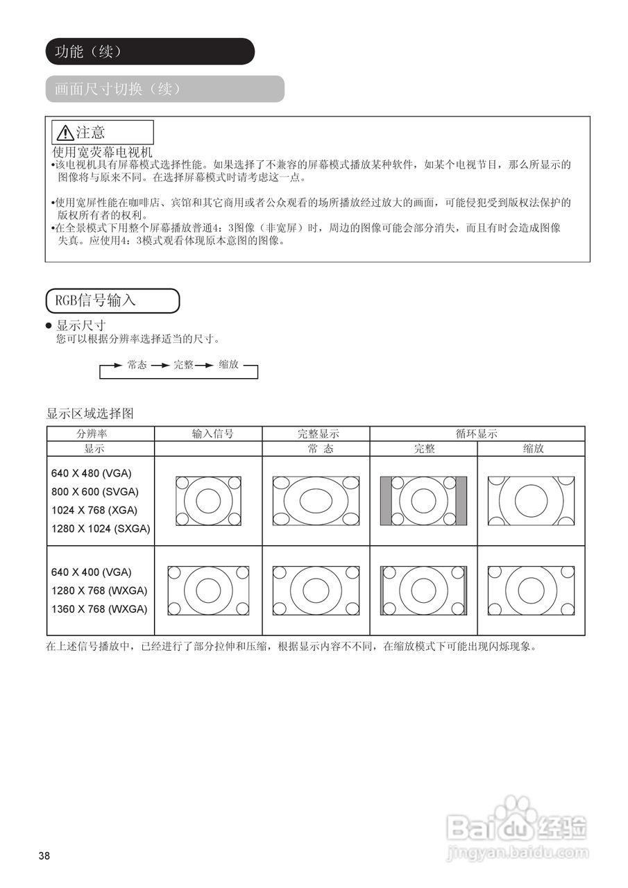 日立等离子彩色电视机P42E101CG型使用说明书:[4]
