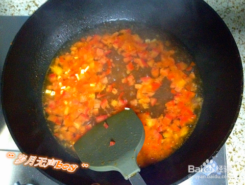 家常西红柿汤臊子面的做法