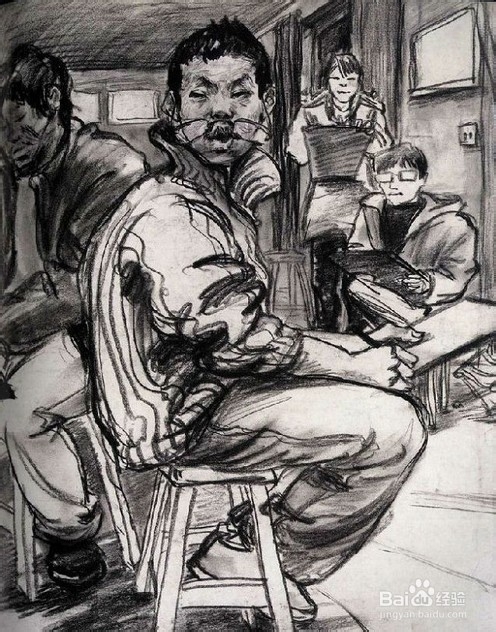 【美术课堂】高手教你如何画好场景速写