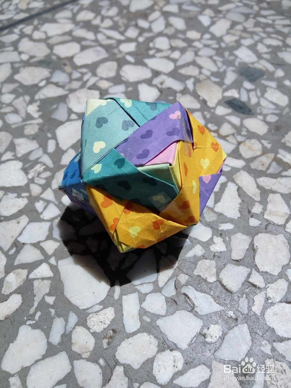 复杂24面体组合折纸教程
