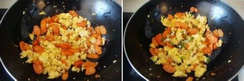 胡萝卜炒鸡蛋