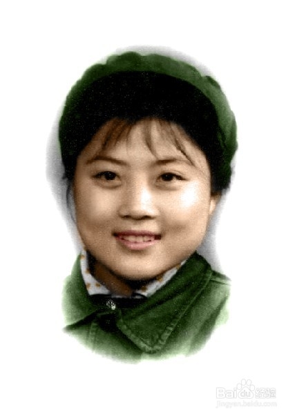PS给老照片上色