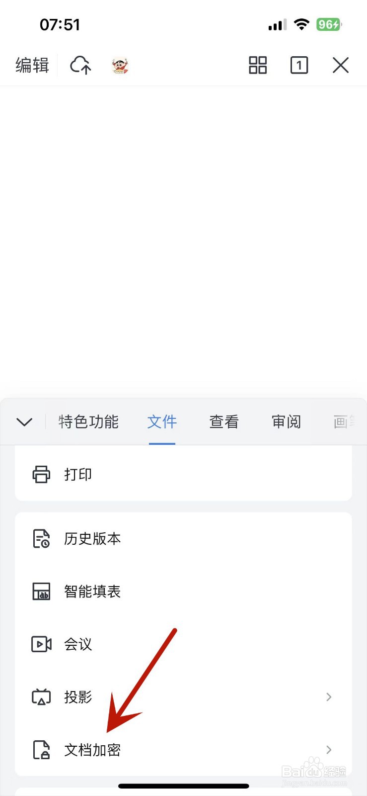WPSoffice怎么给一个文档进行密码加密