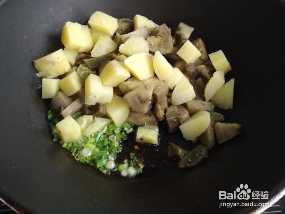 烩茄子土豆（省油版）