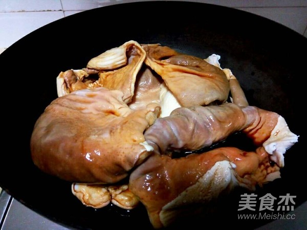 酱猪肚的家常做法