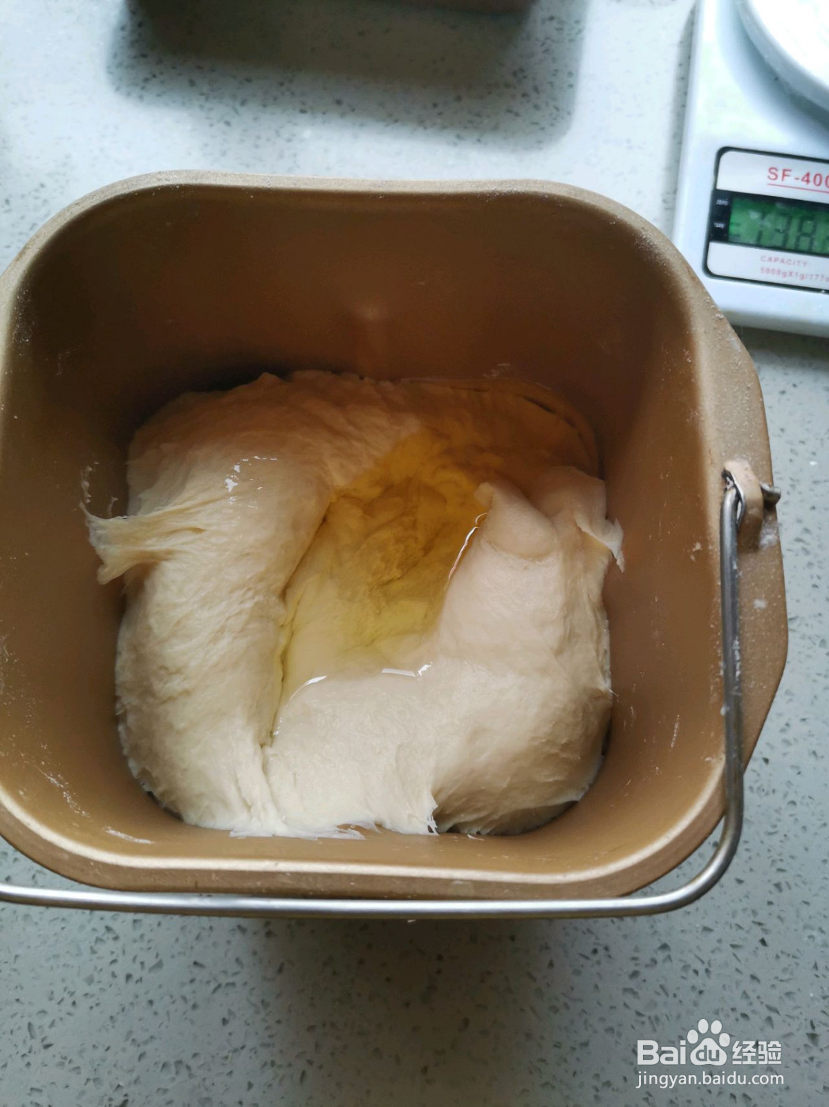 简易版原味松软吐司的做法