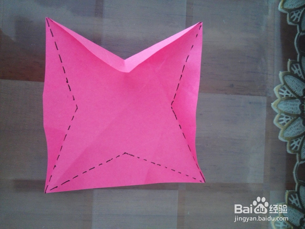 如何用手工纸折千纸鹤