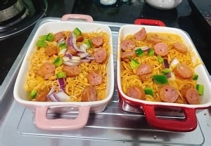 怎么做芝士热狗火鸡面