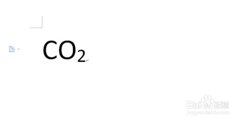 怎样输入化学式和分子式中的下标 百度经验