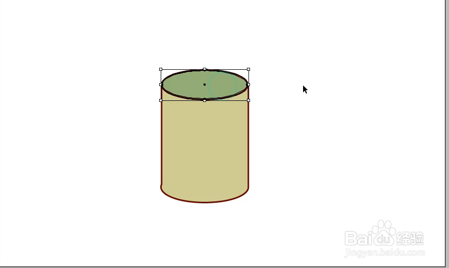 怎样在illustrator中绘制水桶小图标