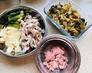 怎么做冬笋炒蘑菇
