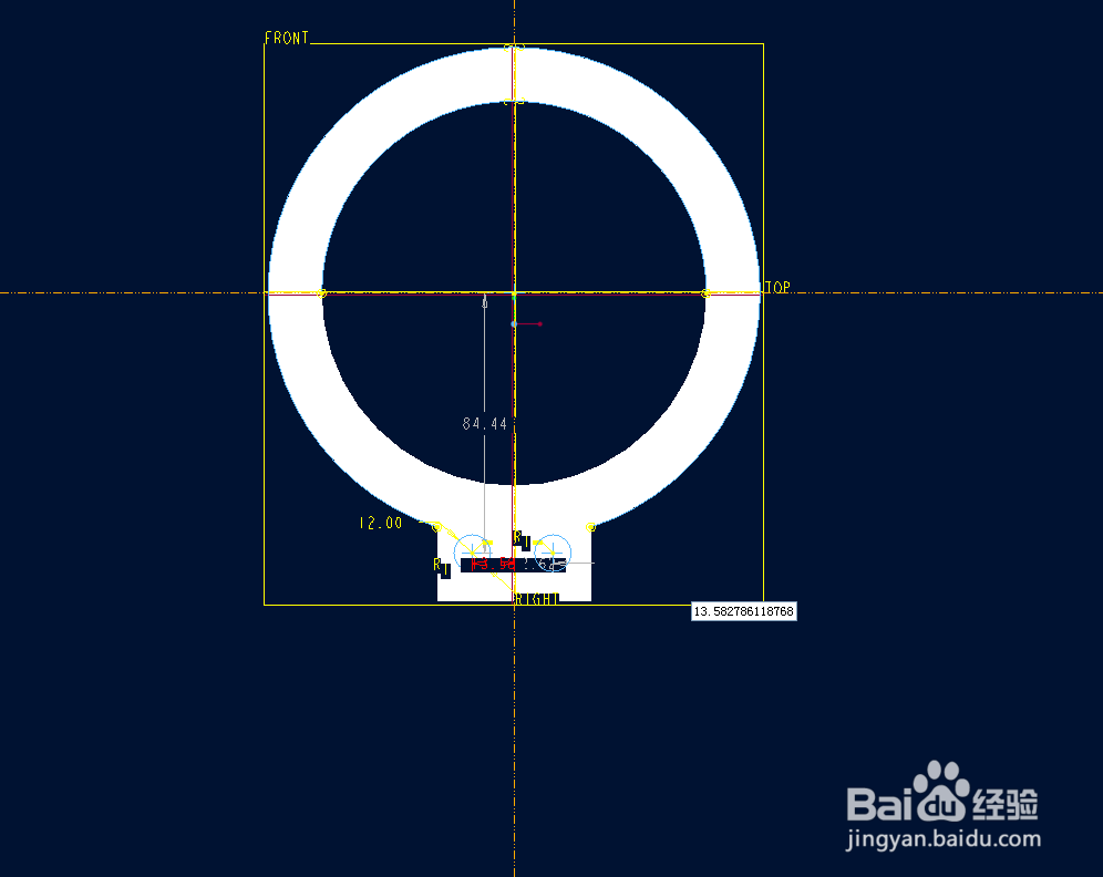 ProE5.0基本功能介绍：[5]机械设计之开口挡圈