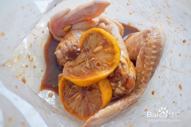 家庭自制蚝汁柠檬烤翅