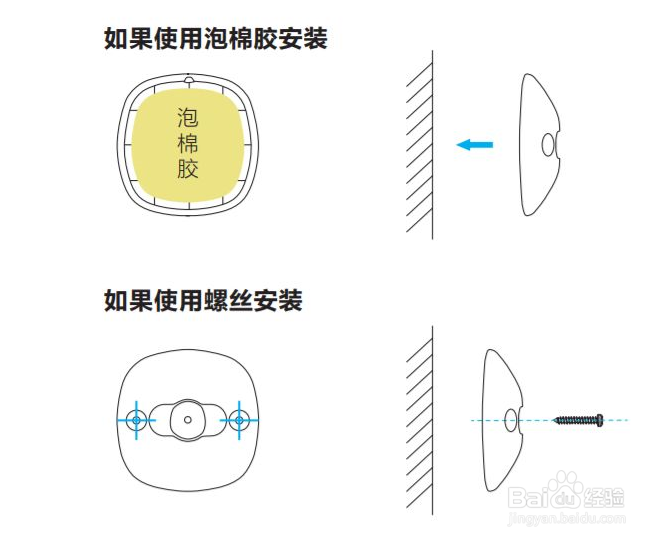 萤石T1C探测器安装方法