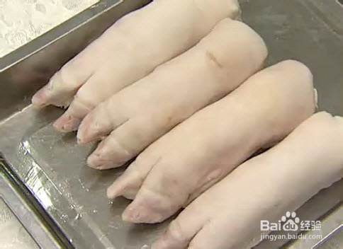 养生脱骨猪蹄的制作方法
