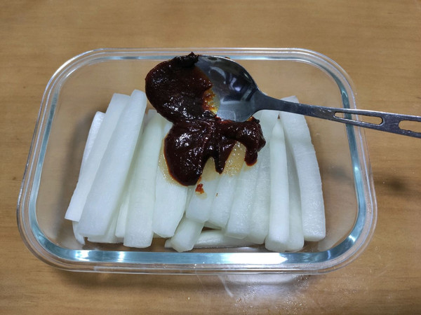 快手韩式萝卜泡菜