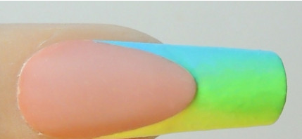 指尖抽象画美甲