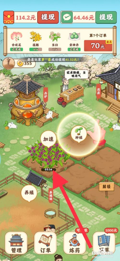杏林世家怎么查看种植茯苓