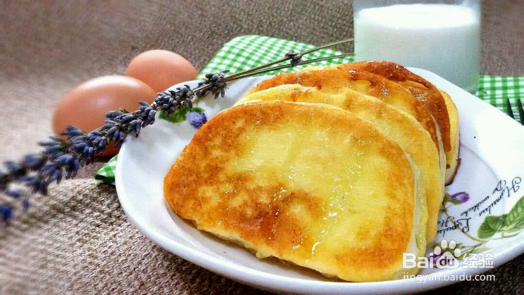 蛋煎馒头片的做法