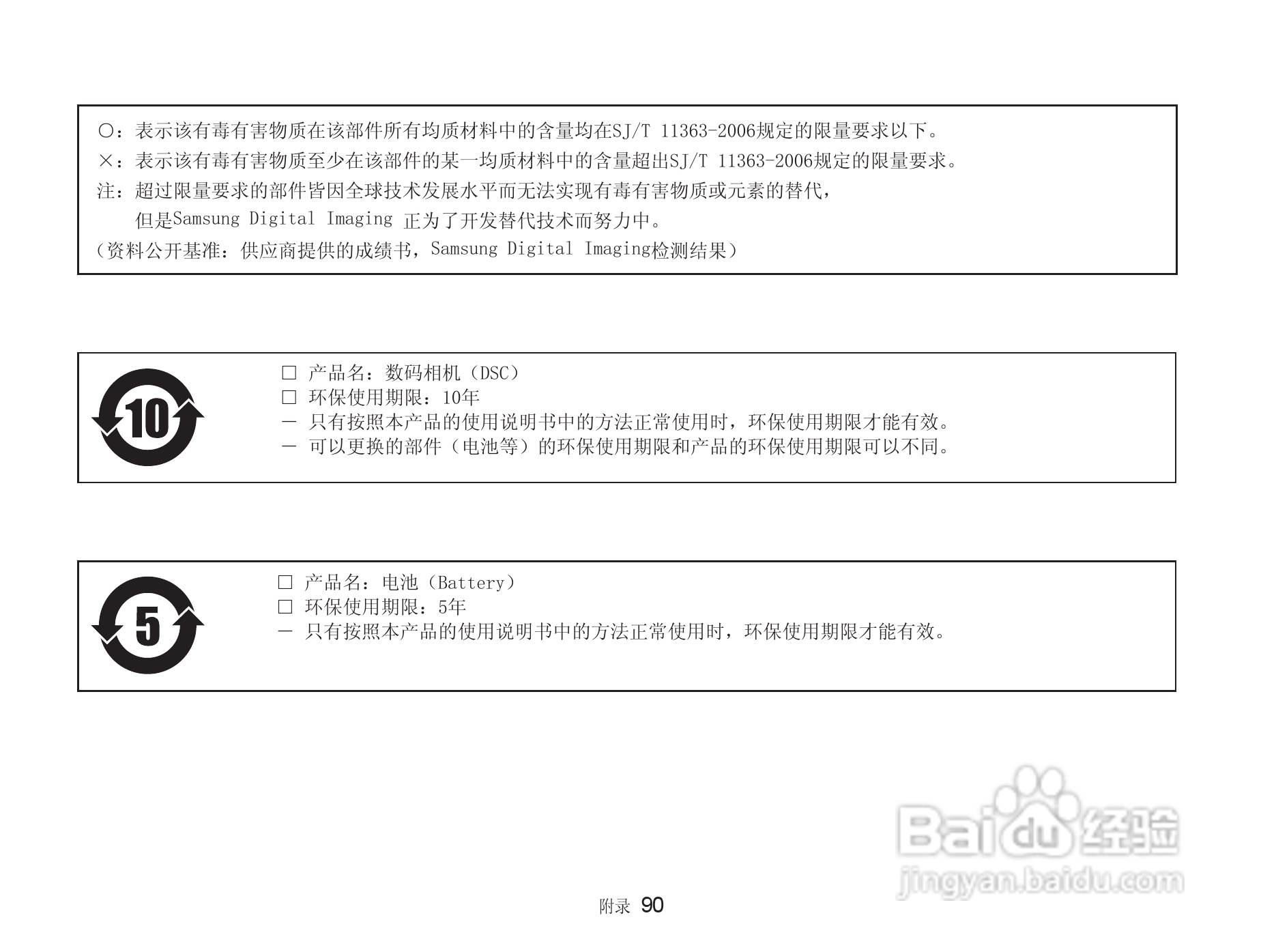 三星NV100HD数码相机使用说明书:[9]