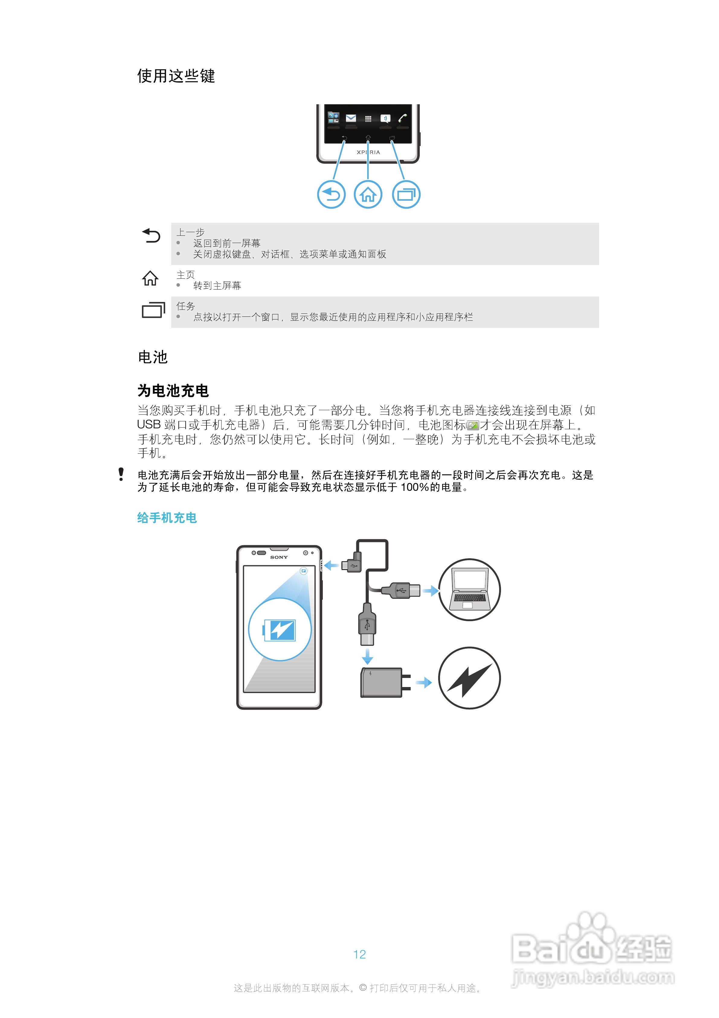 索尼(爱立信) Xperia TX LT29i手机说明书:[2]