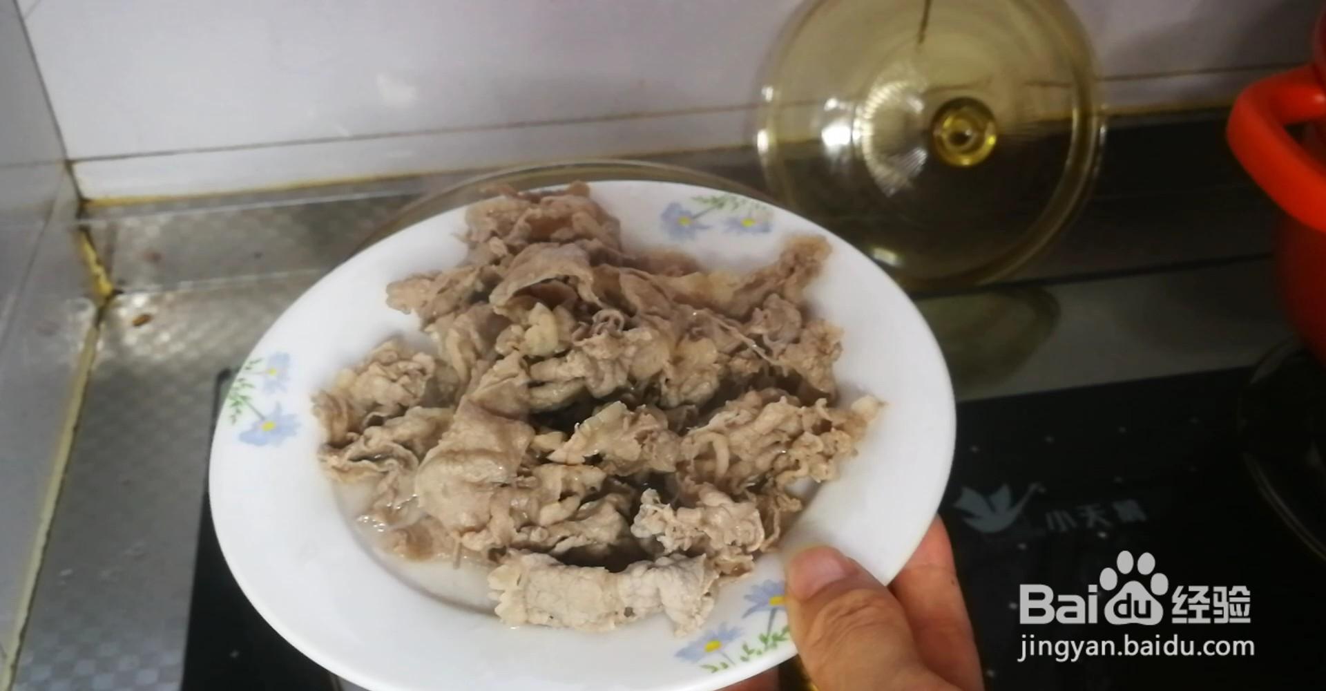 一步步做好吃的茄汁肥牛