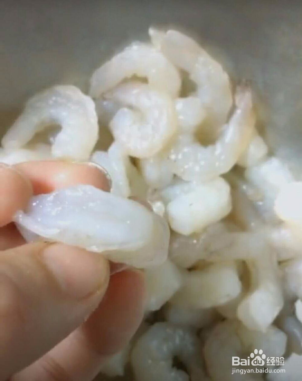 莲藕虾仁做法