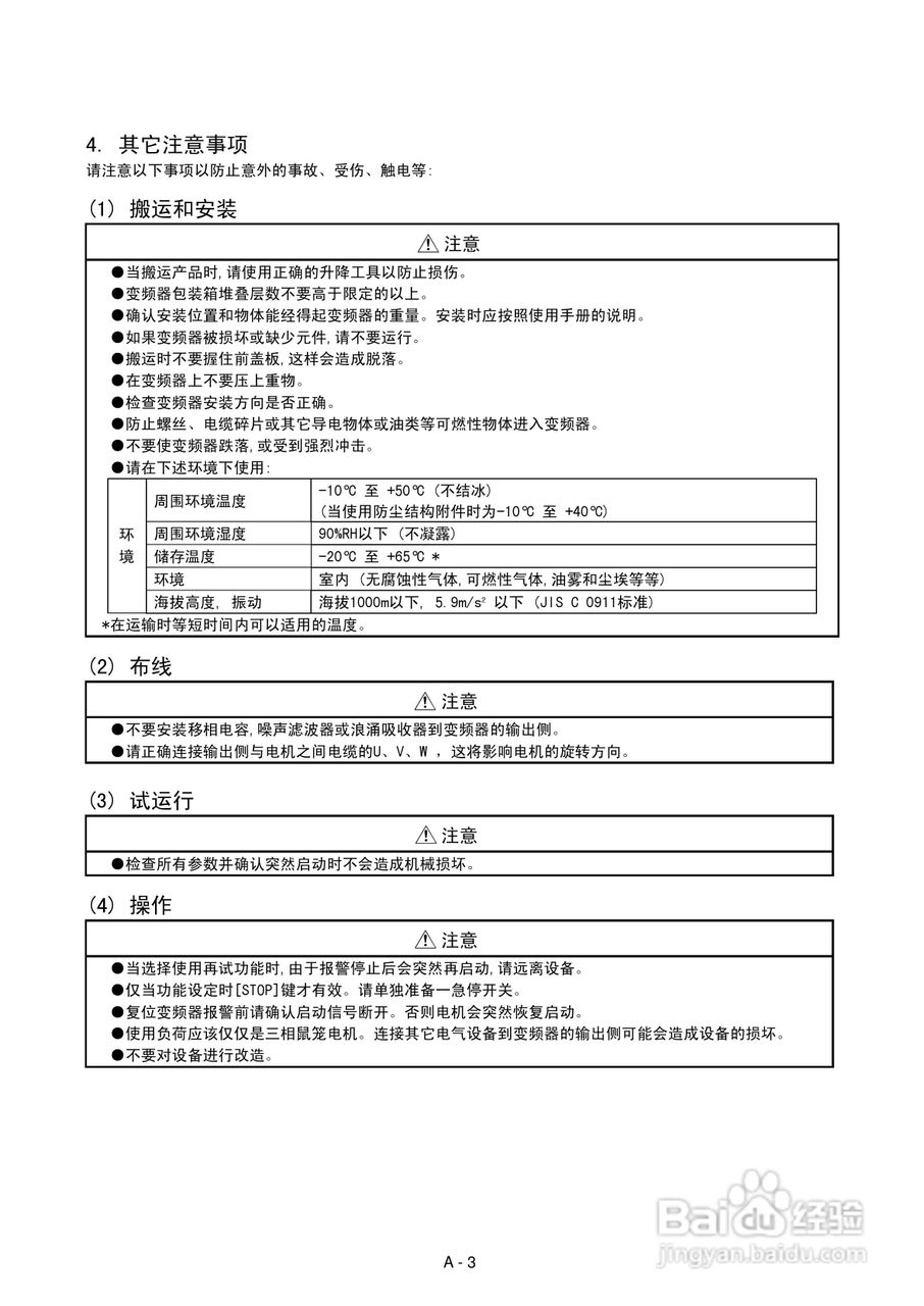 三菱FR-A540-55K变频调速器使用手册:[1]