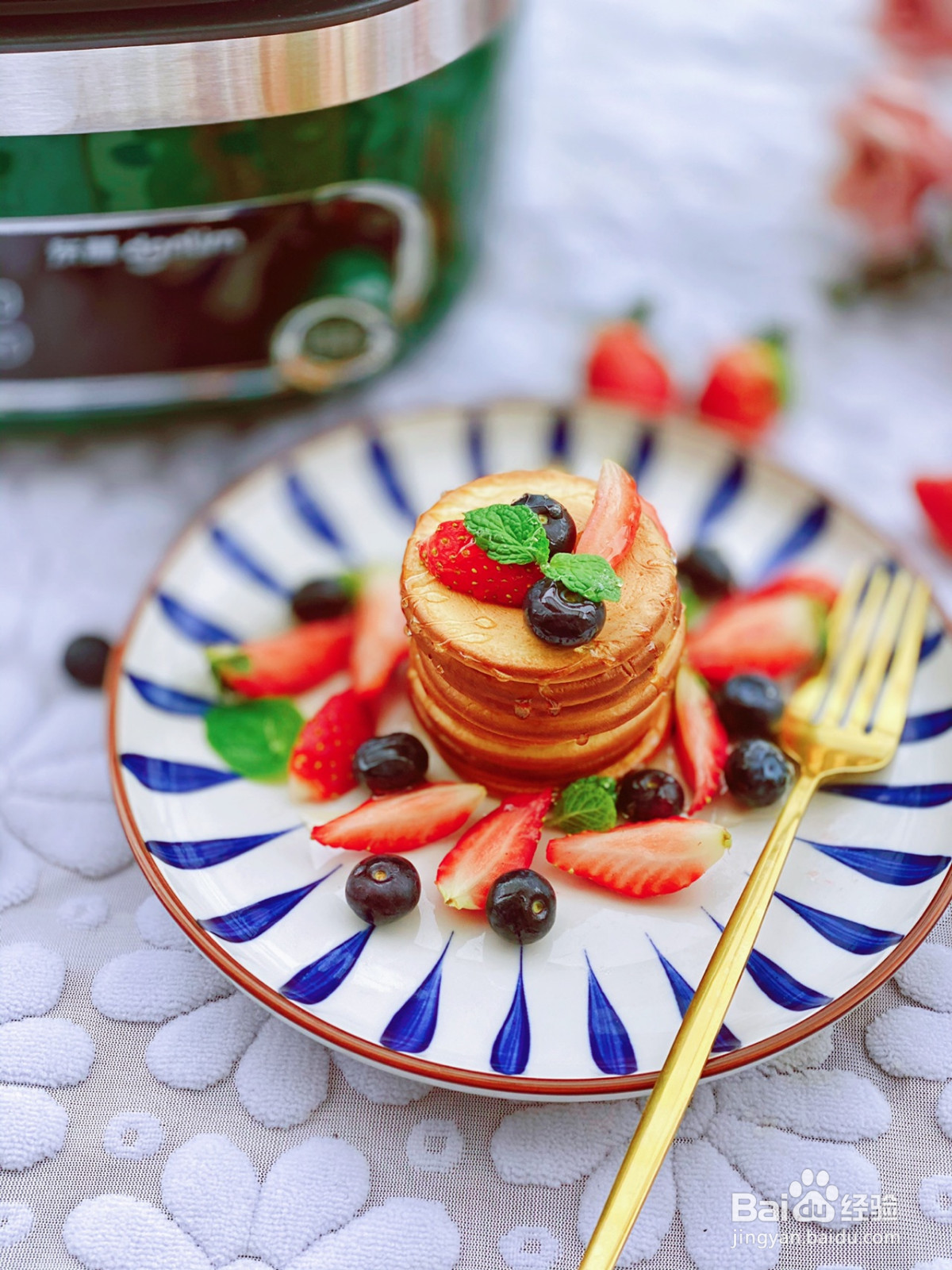 低脂无油水果松饼粤语版的做法