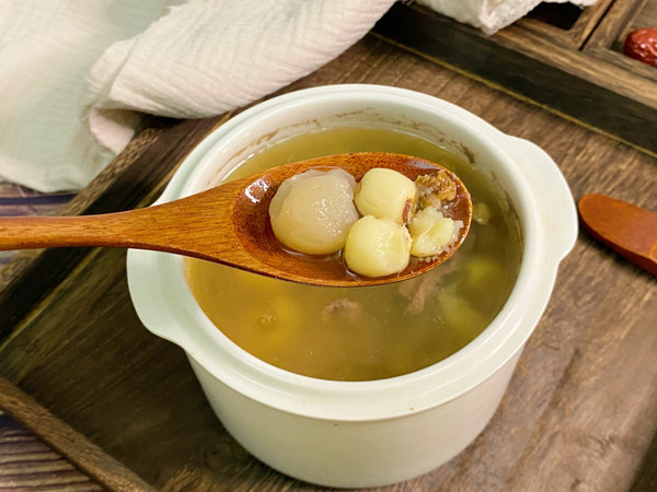 猪心百合莲子汤