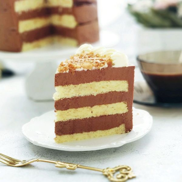 丝滑巧克力慕斯蛋糕