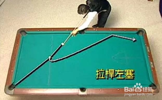 台球杆法图解