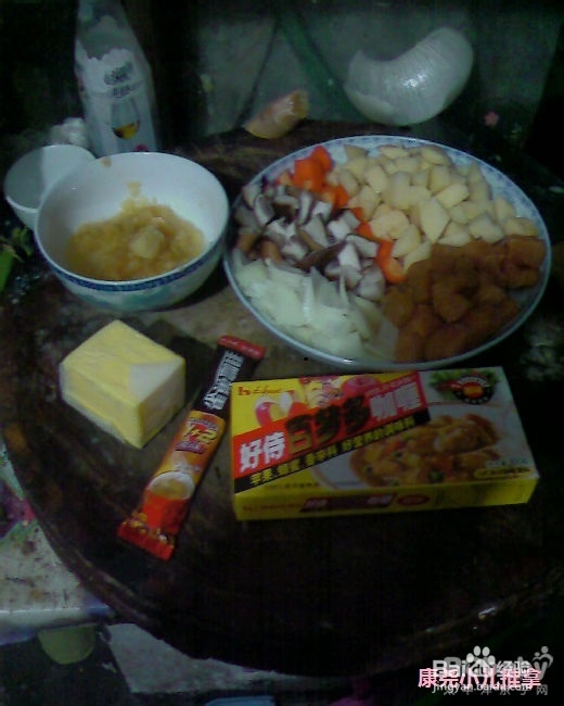 宝宝生病爱吃的饭饭-咖喱鸡排饭