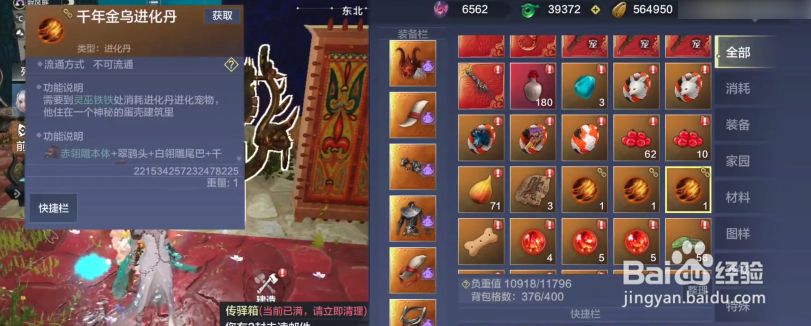 妄想山海金乌进化丹怎么得