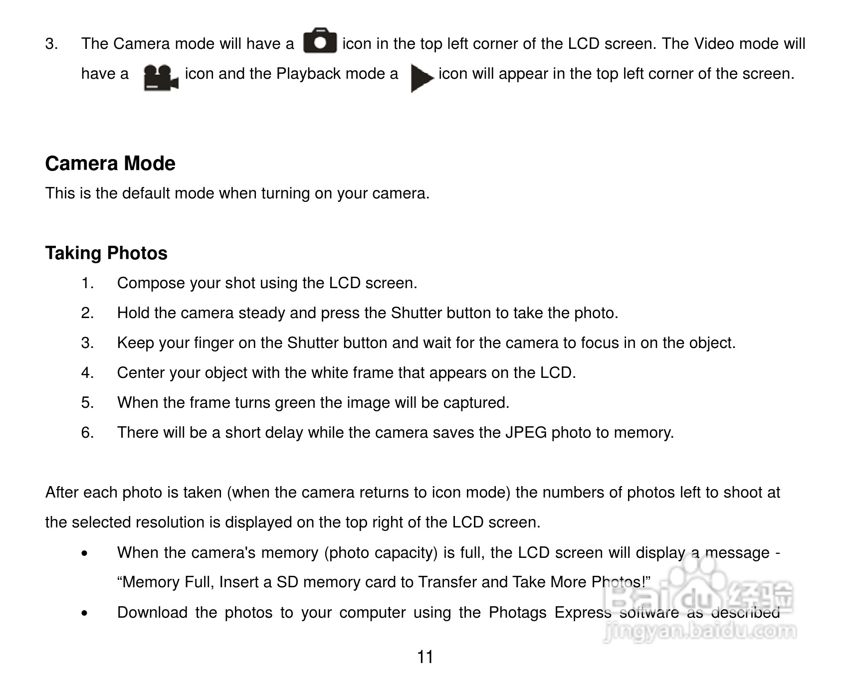 威达ViviCam X327数码相机使用说明书:[2]