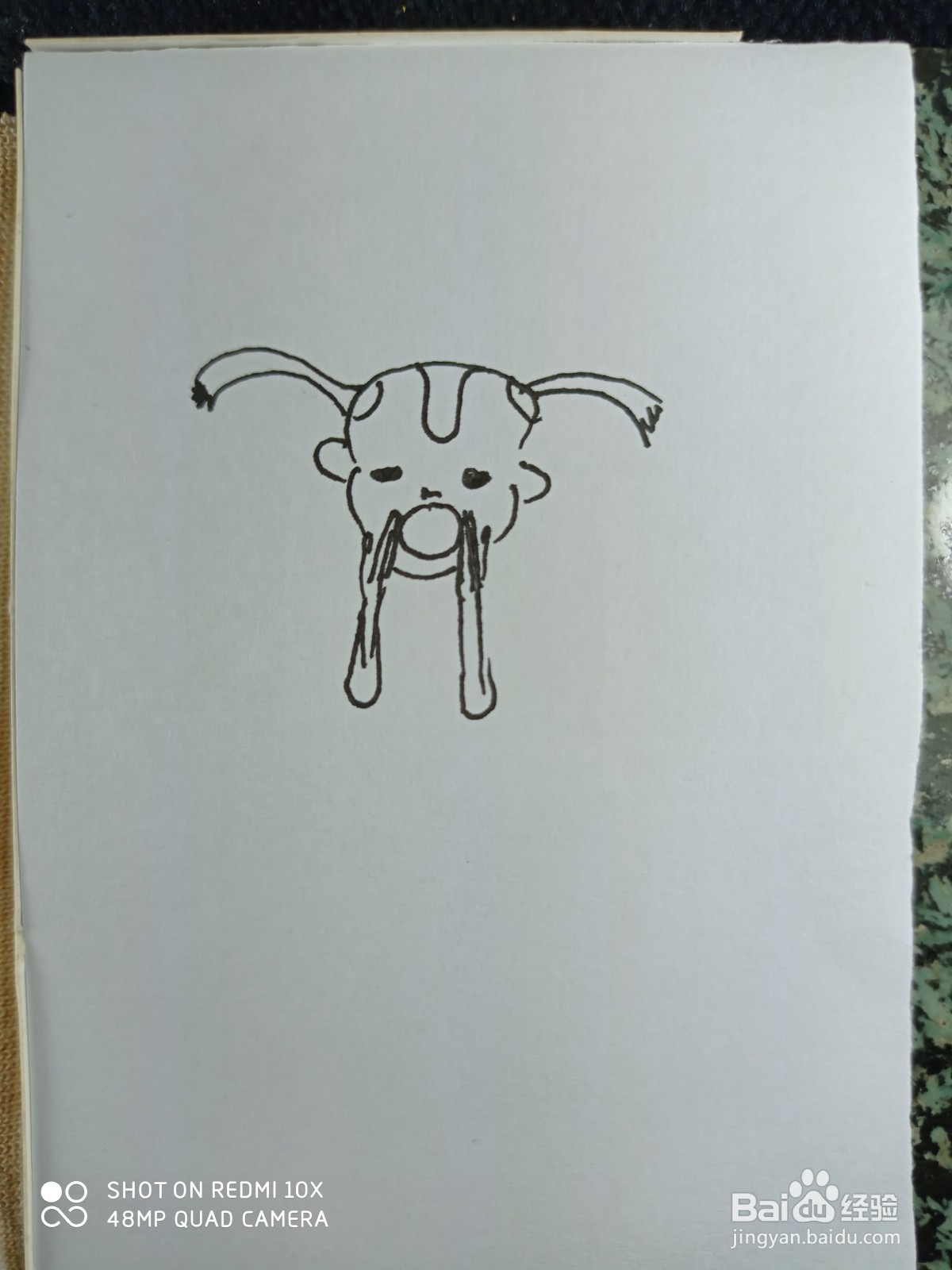 怎样画简笔画大声呼喊的小姑娘