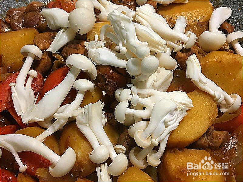 如何做马铃薯炒鸡腿