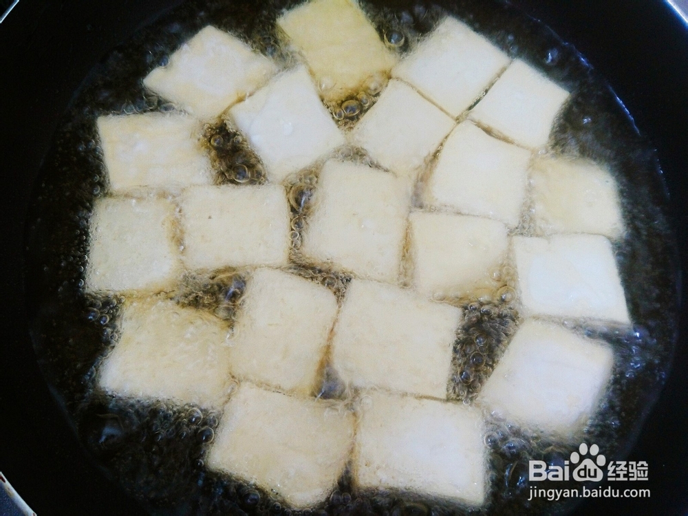 焦溜豆腐的做法