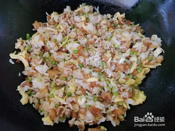 如何制作油条蛋炒饭