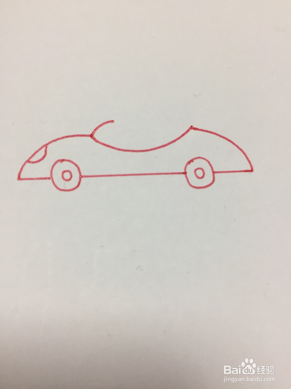 简笔画:小汽车的画法