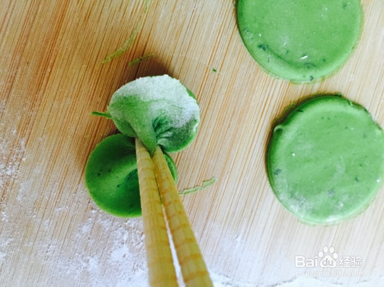 菠菜蝴蝶面的做法