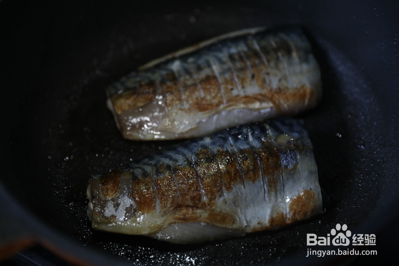 葱烧青花鱼的做法