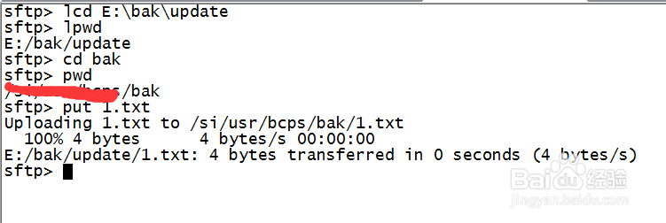 使用SecureCRT如何进行文件上传