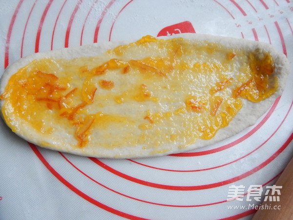 香橙酱吐司的做法