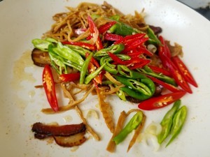 萝卜干炒腊肉怎么做