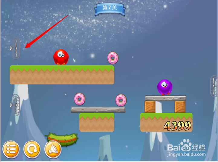 小游戏泡泡鸟历险记2第7关