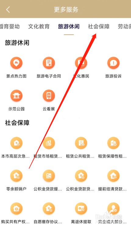 随申办市民云APP怎么查看三金账单
